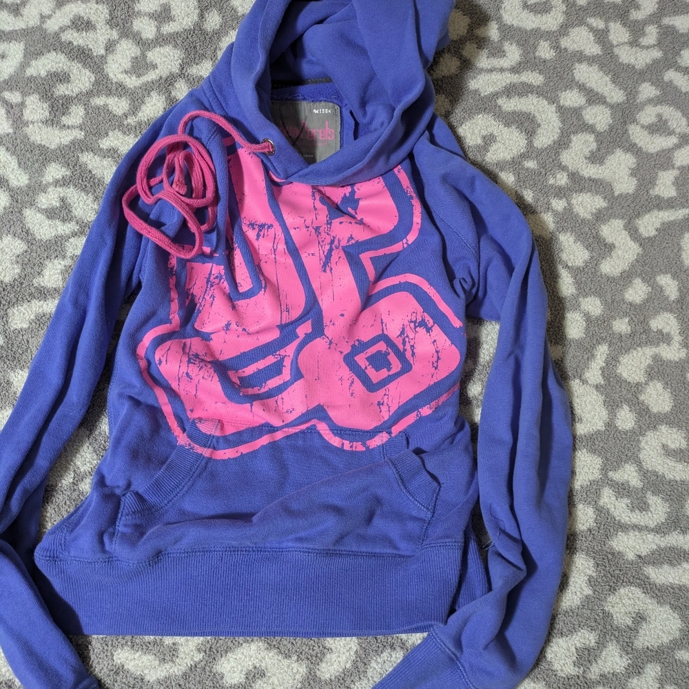Y2K Joshua Perets Old Style Hoodie